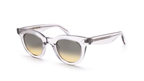 celine transparent sunglasses.